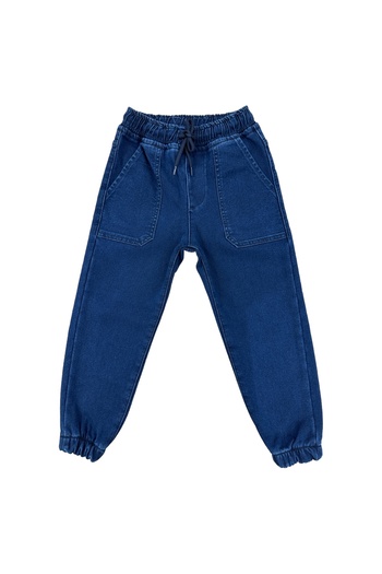 ASL GOLF CLUB Pantaloni de jeans pentru băiat termic cu nervuri
