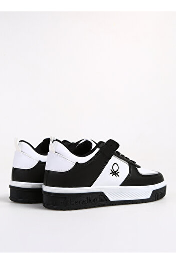 Benetton Siyah - Beyaz Kadın Sneaker BN-31086
