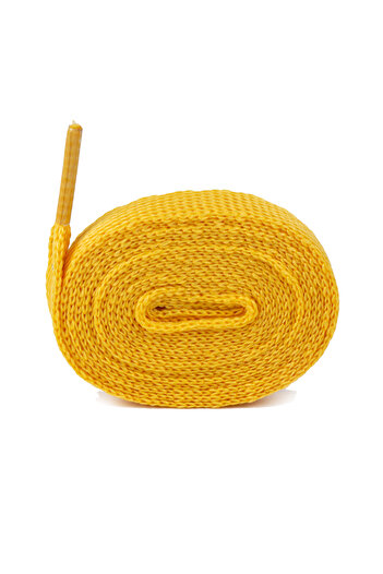 AiryFooT Spor Ayakkabı Bağcığı Nike, Adidas Skechers, Converse Ayakkabı Bağcık 120 Cm 1 Çift Sarı