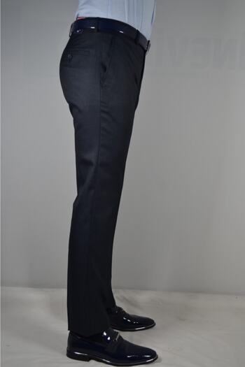Bomonti Men's Slim Knee Unlined Polyviscon Fabric Trousers