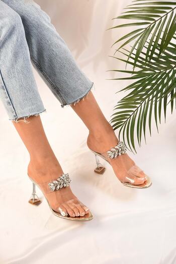 Shoeberry Women's Classic Heeled Slippers