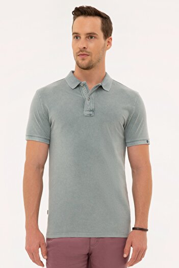Pierre Cardin Σκούρο γκρι ανδρικό T-Shirt G021SZ011.000.1089496