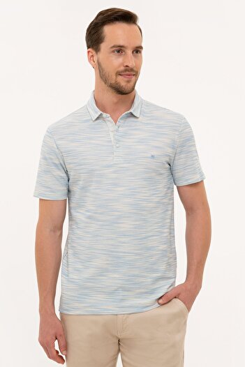 Pierre Cardin Μπλουζάκι Polo Slim Fit με λαιμόκοψη