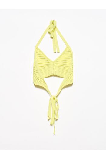 Dilvin Női lime hátsó csipke, Bustier 1011
