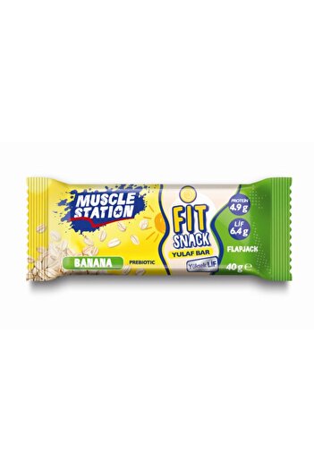 Muscle Station Oat Fit Snack - Banana Bar