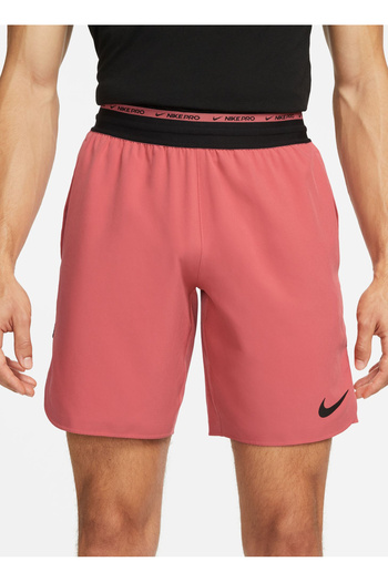 Nike Red - Pink Men's Regular Fit Shorts Dd1700-655 m Nk Df Npc Flx Rp 8Ul S