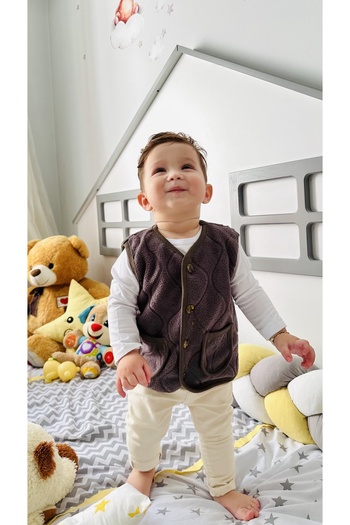TD Collection Teddy Plush Baby/Child Vest New Year, New Year Gift Package