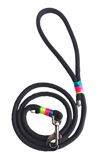 Pet Trendy Shop Black Dog Walking Leash Strap 130 Cmx1.2 Cm
