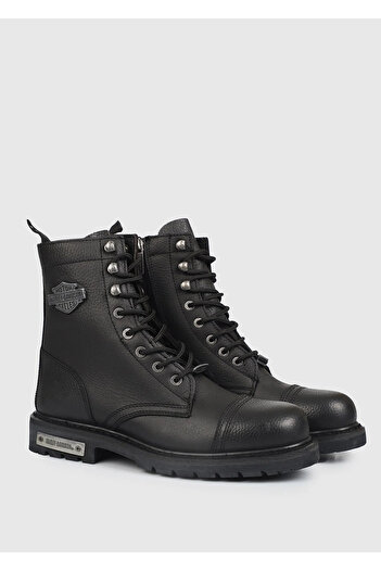 Harley Davidson 025M100553 Harley Davidson Colmar Ανδρικές Μπότες ΜΑΥΡΟ // ΣΤΑΙΡΕΜΕΝΟ ΔΕΡΜΑ
