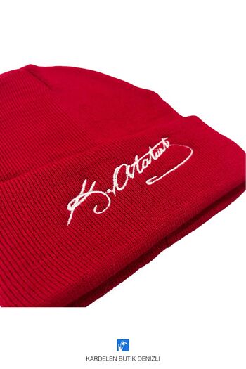 Kardelen Butik Denizli Knitted Beret for Women and Men