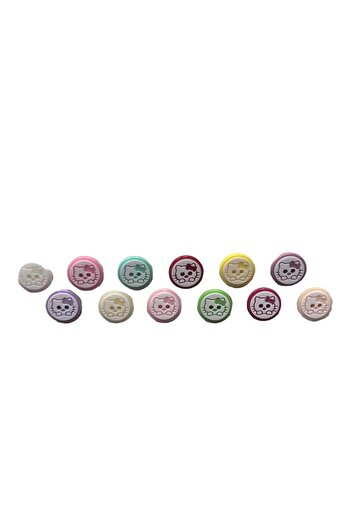 Aslı İplik Baby button hello kity 40 PCs