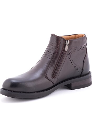 Forelli Pıel 36255-h Kahve Erkek Kışlık Deri Comfort Bot