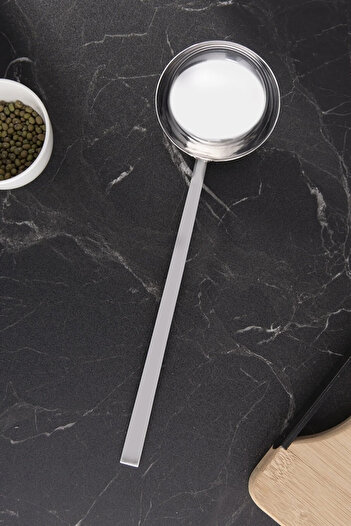 Yammy Home Kitchen Stainless Steel Serving Colander Scoop Spoon Spatula Set, 4-Piece Luxury Kitchen Serving Meal Prep Set