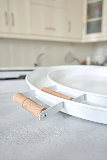 FH finehome Veran 2-Piece Metal Tray