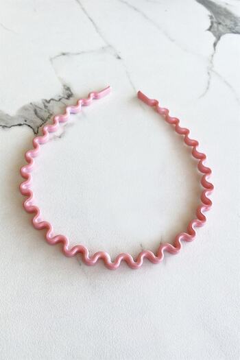 TAKIŞTIR Pink Color Curvy Crown