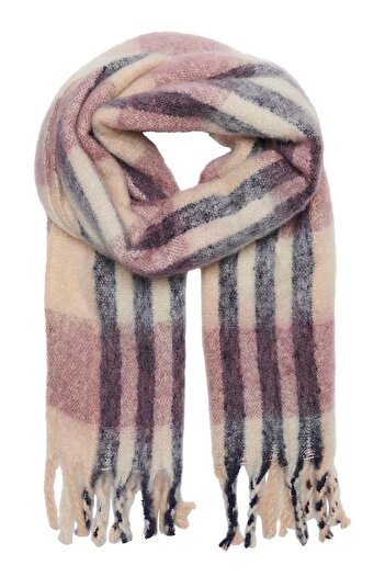 ONLY Women's Onlmaryah Tasseled Scarf 15299724 Dusty Rose