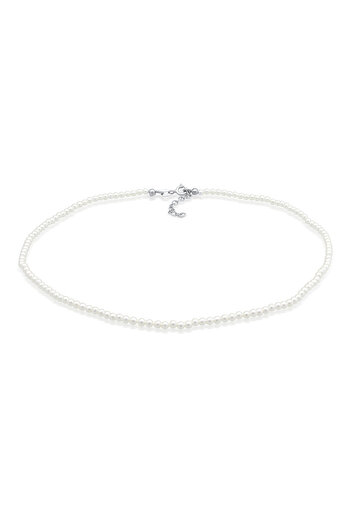 ELLI Halskette Choker Muschelkernperlen 925 Silber
