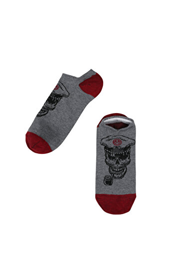Colin's Men's Anthracite Socks - Printed