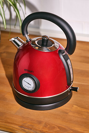 Emsan Turtle Kettle Red