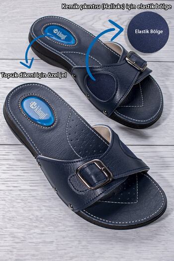 Khayt Minel Anatomical Orthopedic Heel Spur Recommended Gel Sole Daily Women's Slippers