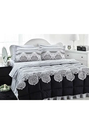 Özdilek Double Cotton Satin Sleep Set Ottoline