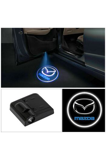 Carmaniaks Mazda Compatible Battery Operated Adhesive Under Door Led Magnet