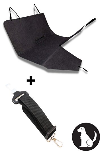 Ankaflex Vehicle Seat Protection Cover Liquid Proof Mattress Cat Dog Bed+ Safety Belt