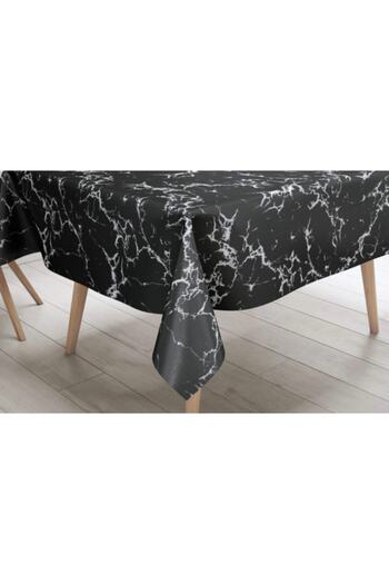 MİRELLA Marble Patterned Wipeable Table Cloth