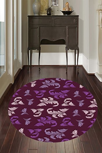 MODANOİVA Leke Tutmaz Yıkanabilir Kaymaz Dot Taban Dijital Baskı Salon Halısı Tt2204dkh7204