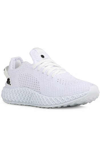 DUNLOP Women's White Pastela Casual Sneakers