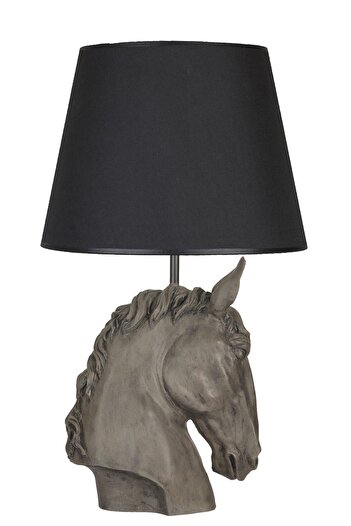 Qdec Modern Design Horse Gray Black Lampshade