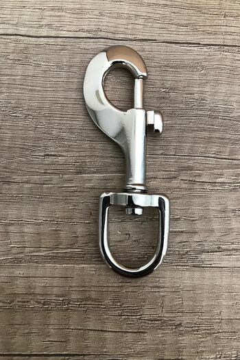 LİDERSAN ÇELİK Locked Swivel Leash Hook 21 Mm