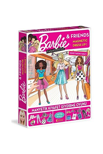 Barbie Dress Up Fashionistas Manyetik Kıyafet Giydirme