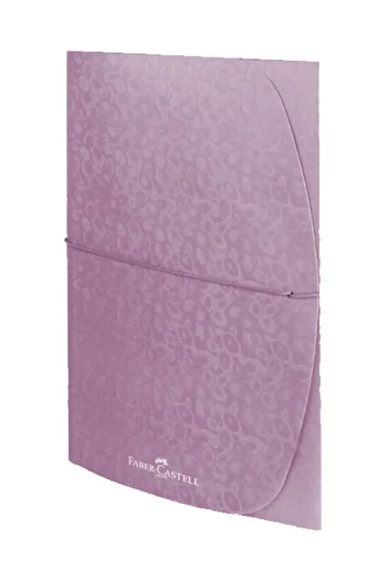 Faber Castell Faber-castell Patterned Document File Metallic Purple 5 Pieces