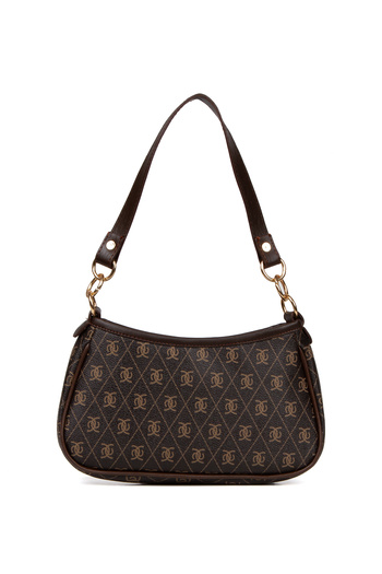 Newish Women's Patterned Cross Hand and Shoulder Baguette Patterned Anti-Theft Rfid Wallet and Card Holder