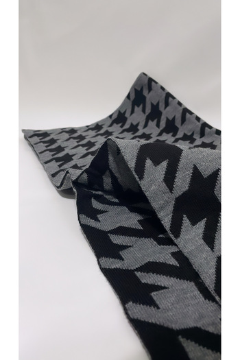 Onur Etol - Houndstooth Pattern Double Sided Brand Shoulder Shawl Shoulder Neckerchief Etol Winter Product Thick Woven Fabric