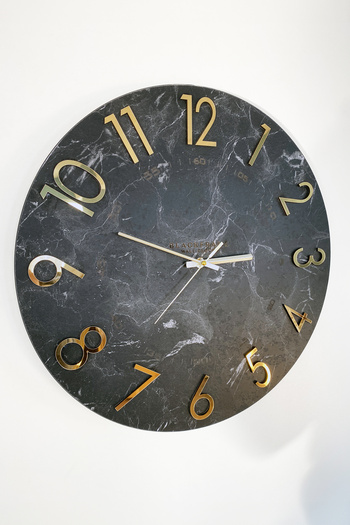 Blackframe - Modern Style Large Wall Clock - 45cm