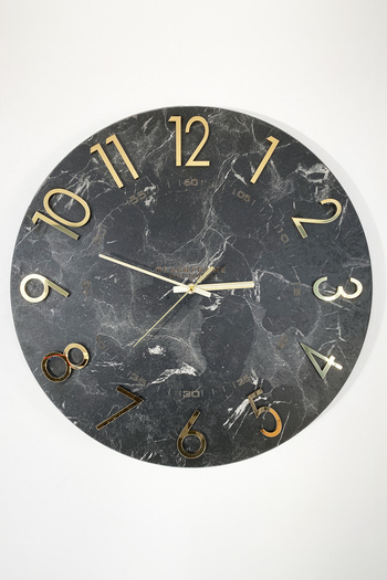 Blackframe - Modern Style Large Wall Clock - 45cm