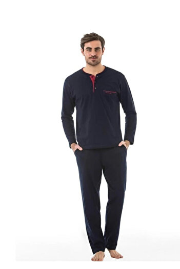 Pierre Cardin Men&#39;s Dowry Dressing Gown and Pajamas Five-Piece Set ys5595