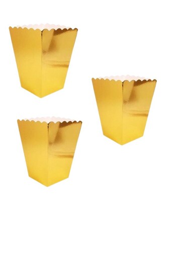 Parti Furyası Metallic Gold Corn Box 3 packs