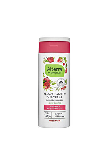 Alterra Moisturizing Cut 200 ml Hair Shampoo - For Dry and Damaged Hair