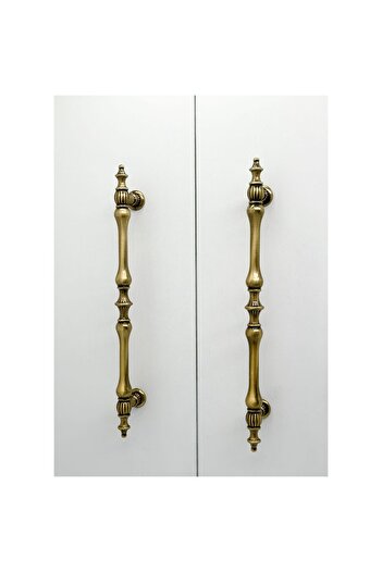 KOLDOOR Şehzade Mobilier Galben Antic Dulap Bucătărie Sertar Mâner 160 Mm ( 16 Cm ) 10 Bucăţi