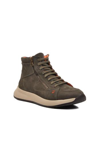 AYAKMOD 232250-1 Anthracite Nubuck Γνήσιο Δερμάτινο Ανδρικές Μπότες