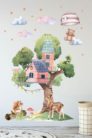 Grafikup Настінна наклейка для дитячої кімнати Tree House
