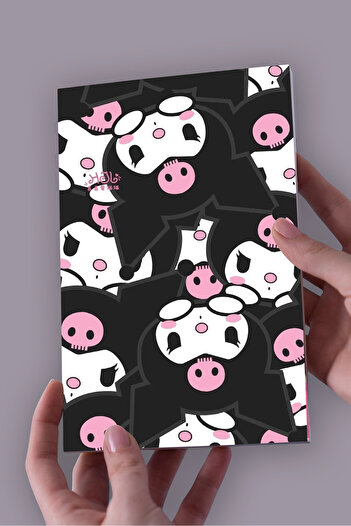 Namgo Kuromi Black Collage Christmas A5 Unlined Notebook (50 Pages) New Year Special