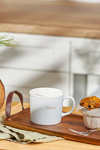 Emsan Dream New Bone Mug 350 ml Light Gray