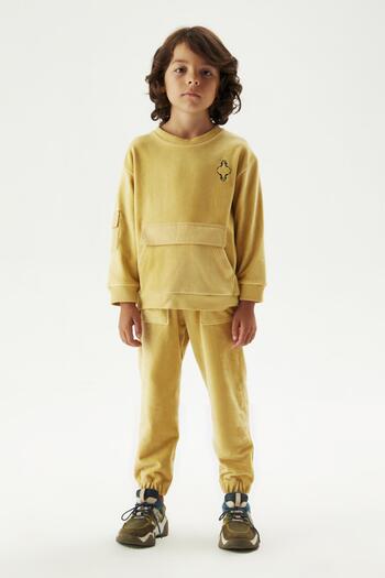 Nebbati Boy Mustard Sweatshirt