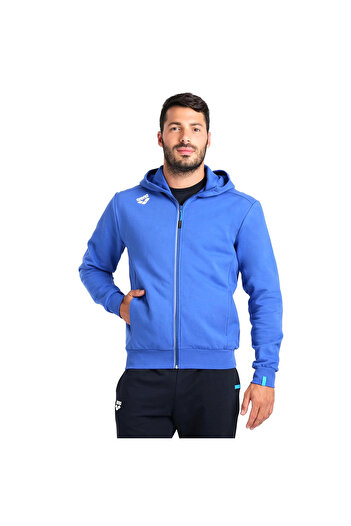 ARENA Team Hooded Panel Чоловіча синя куртка для щоденного носіння 004906800