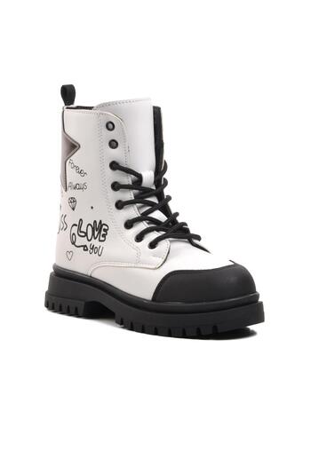 pepino Μπότες για κορίτσια 1566-f Model White Fleece