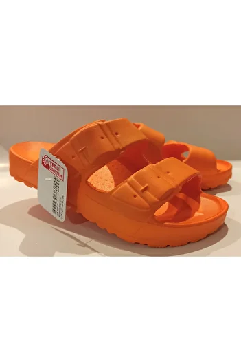 GEZER Orange Anatomical Extra Light Sole - Pool, Beach, Balcony, Terrace, Bathroom, Sink, Home and Street Slippers